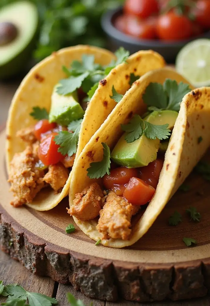 25 Air Fryer Mexican Recipes for Crispy Perfection - 1. Air Fryer Chicken Tacos