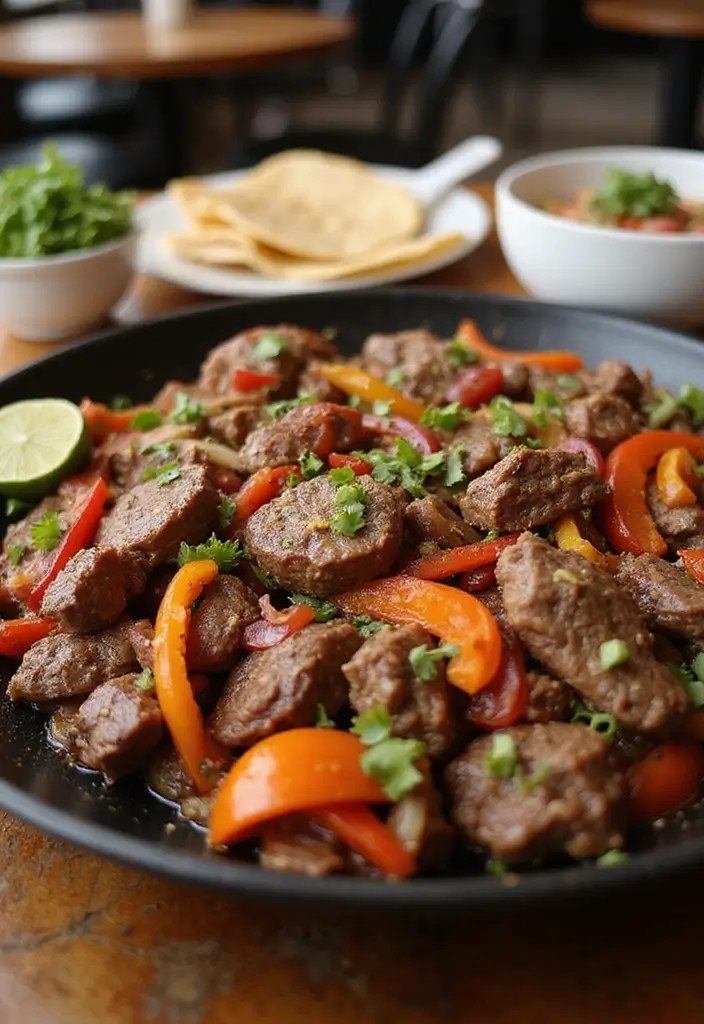 25 Air Fryer Mexican Recipes for Crispy Perfection - 17. Air Fryer Beef Fajitas