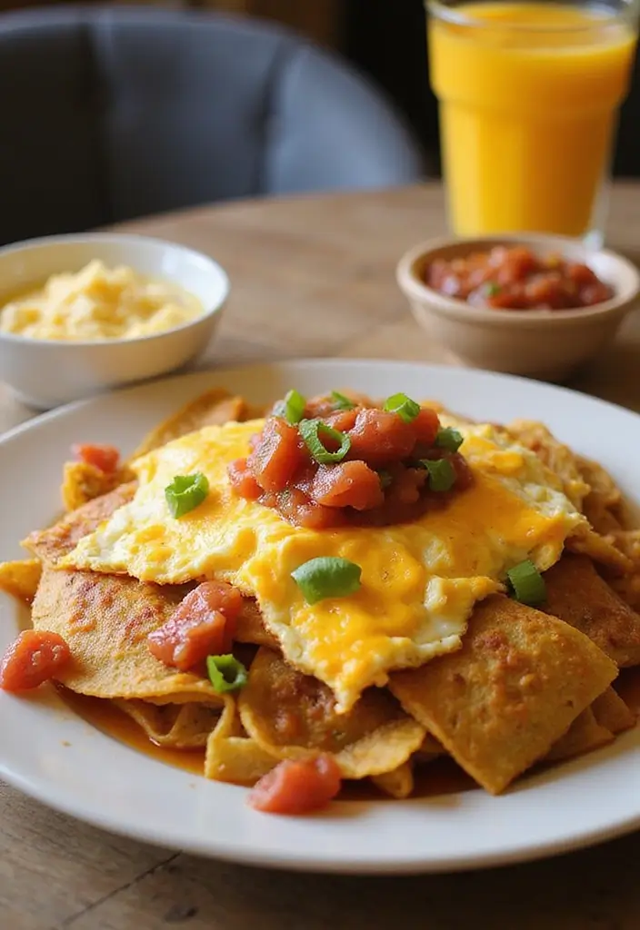 25 Air Fryer Mexican Recipes for Crispy Perfection - 22. Air Fryer Chilaquiles