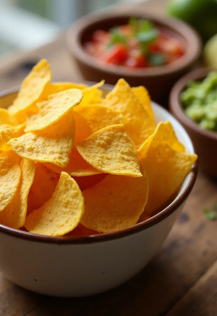 25 Air Fryer Mexican Recipes for Crispy Perfection - 7. Crispy Air Fryer Tortilla Chips