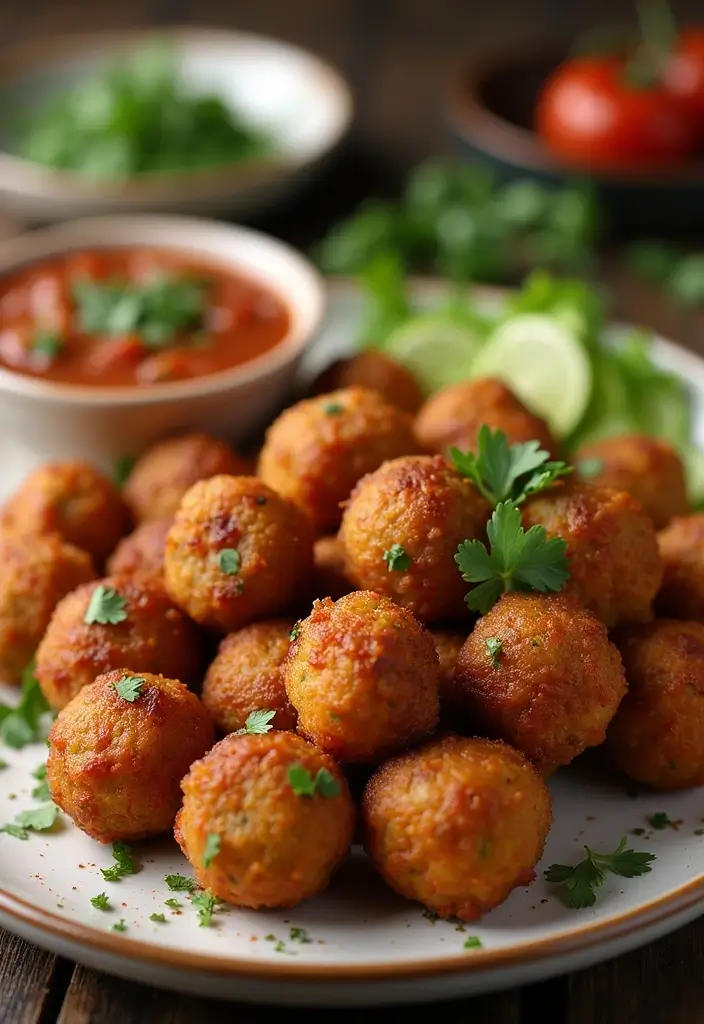 25 Air Fryer Mexican Recipes for Crispy Perfection - 8. Air Fryer Mexican Meatballs