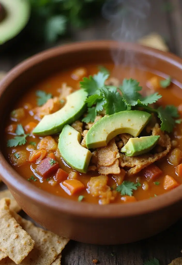 25 Dairy-Free Mexican Recipes That Taste Incredible 68 25 Dairy-Free Mexican Recipes That Taste Incredible - 12. Vegan Tortilla Soup