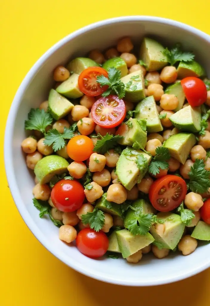 25 Dairy-Free Mexican Recipes That Taste Incredible 73 25 Dairy-Free Mexican Recipes That Taste Incredible - 13. Cilantro Lime Chickpea Salad