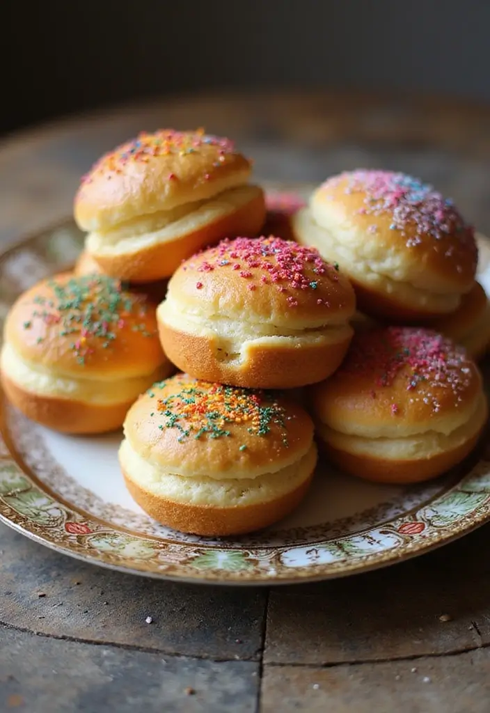 25 Easy Mexican Dessert Recipes You’ll Want to Make Again 66 25 Easy Mexican Dessert Recipes You’ll Want to Make Again - 12. Conchas (Mexican Sweet Bread)