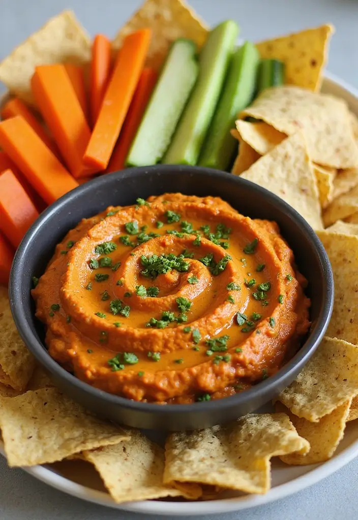 25 Easy Mexican Dip Recipes for Every Party 48 25 Easy Mexican Dip Recipes for Every Party - 10. Sweet Potato and Black Bean Dip