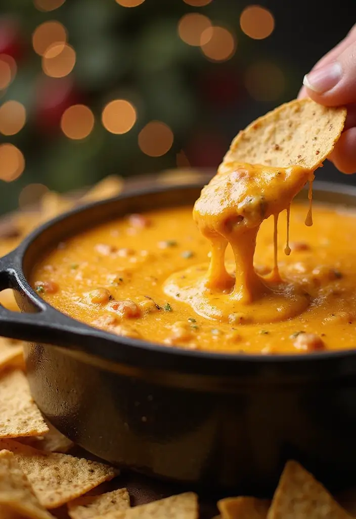 25 Easy Mexican Dip Recipes for Every Party 54 25 Easy Mexican Dip Recipes for Every Party - 12. Cheesy Queso Dip