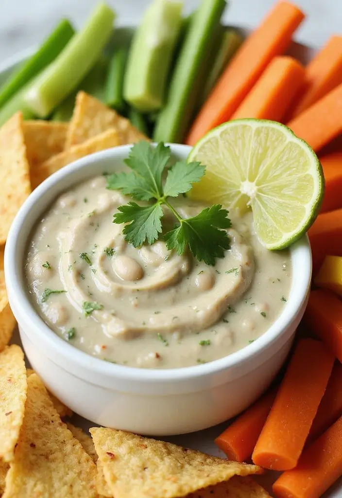 25 Easy Mexican Dip Recipes for Every Party 68 25 Easy Mexican Dip Recipes for Every Party - 14. Cilantro Lime Bean Dip