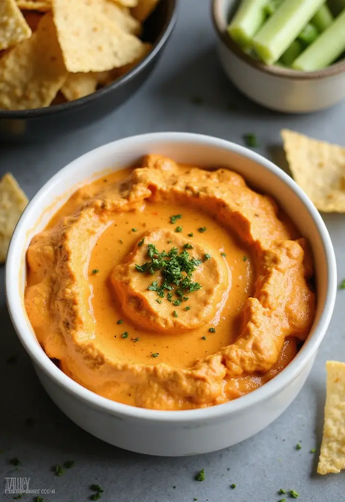 25 Easy Mexican Dip Recipes for Every Party 80 25 Easy Mexican Dip Recipes for Every Party - 16. Buffalo Cauliflower Dip