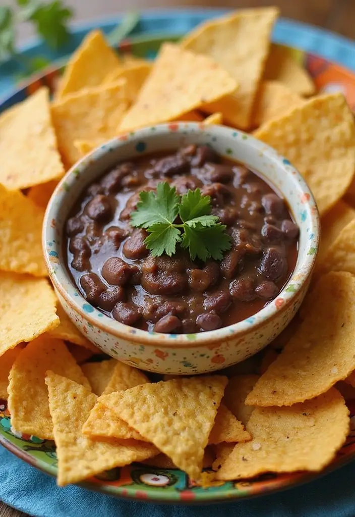 25 Easy Mexican Dip Recipes for Every Party 4 25 Easy Mexican Dip Recipes for Every Party - 2. Spicy Black Bean Dip