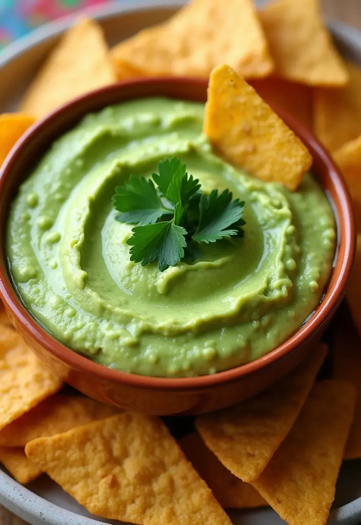 25 Easy Mexican Dip Recipes for Every Party 123 25 Easy Mexican Dip Recipes for Every Party - 23. Cilantro Lime Avocado Dip