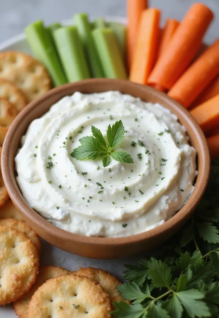 25 Easy Mexican Dip Recipes for Every Party 128 25 Easy Mexican Dip Recipes for Every Party - 24. Herb Cream Cheese Dip