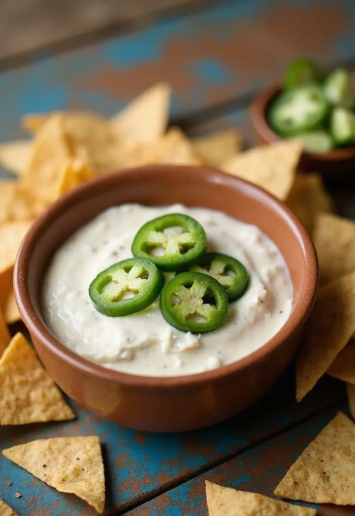25 Easy Mexican Dip Recipes for Every Party 22 25 Easy Mexican Dip Recipes for Every Party - 6. Creamy Jalapeño Dip