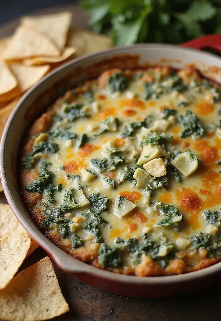 25 Easy Mexican Dip Recipes for Every Party 34 25 Easy Mexican Dip Recipes for Every Party - 8. Easy Spinach and Artichoke Dip