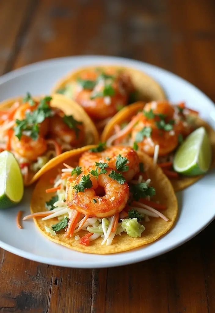25 Easy Mexican Recipes Anyone Can Make Tonight 27 25 Easy Mexican Recipes Anyone Can Make Tonight - 5. Spicy Shrimp Tacos