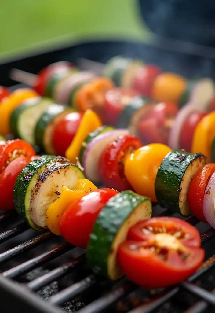25 High-Protein Low-Carb Mexican Recipes for Clean Eating 131 25 High-Protein Low-Carb Mexican Recipes for Clean Eating - 25. Mexican Grilled Vegetable Skewers