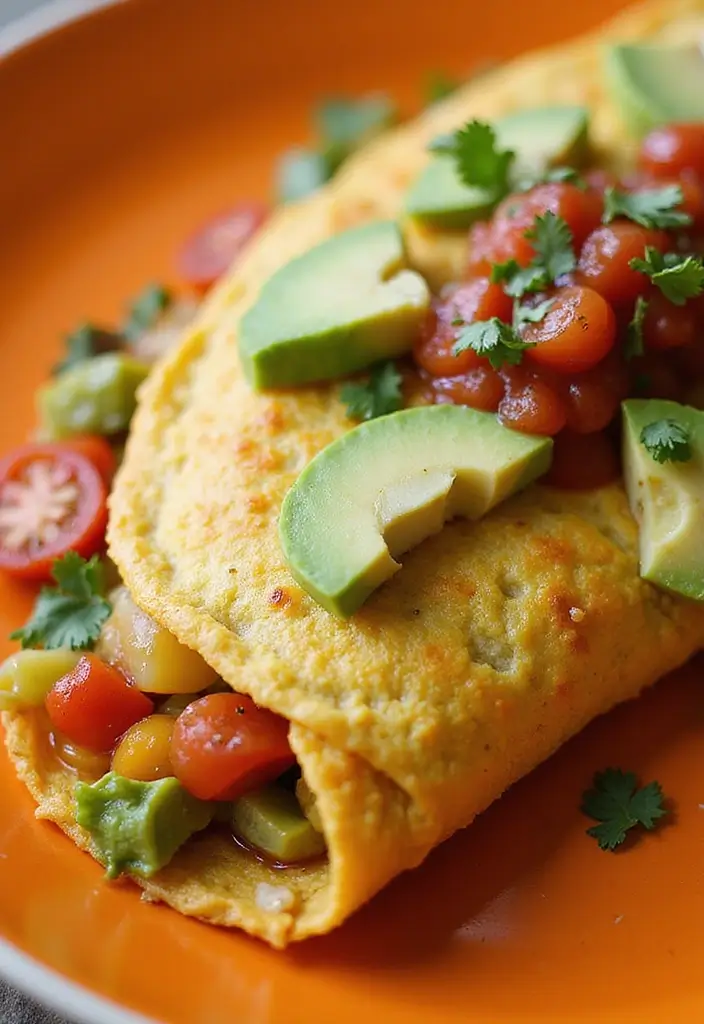 25 High-Protein Mexican Recipes for Muscle and Energy 47 25 High-Protein Mexican Recipes for Muscle and Energy - 11. Savory Mexican Omelette