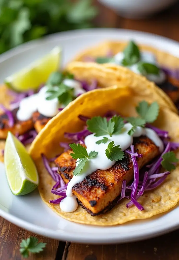 25 High-Protein Mexican Recipes for Muscle and Energy 55 25 High-Protein Mexican Recipes for Muscle and Energy - 13. Grilled Fish Tacos