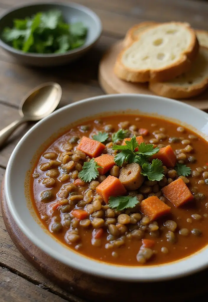 25 High-Protein Mexican Recipes for Muscle and Energy 14 25 High-Protein Mexican Recipes for Muscle and Energy - 4. Mexican Lentil Soup