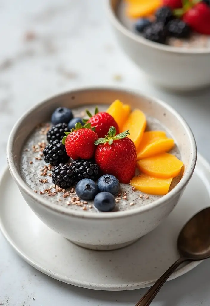 25 High-Protein Mexican Recipes for Muscle and Energy 32 25 High-Protein Mexican Recipes for Muscle and Energy - 8. Chia Seed Mexican Pudding