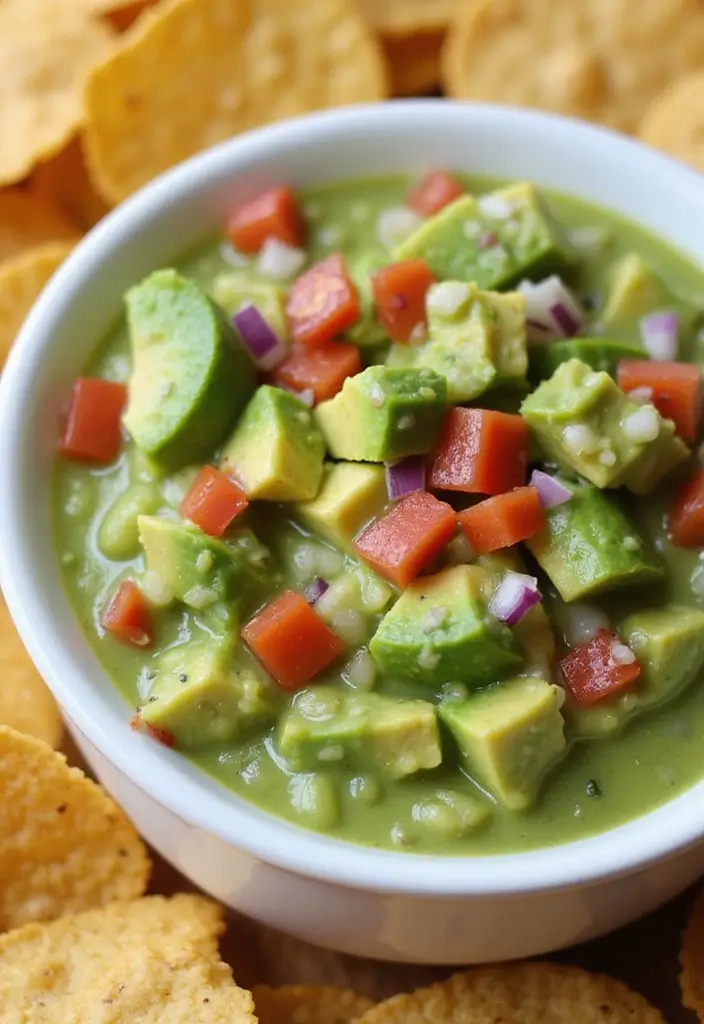 25 Hot Mexican Dip Recipes Perfect for Game Day - 2. Creamy Avocado Salsa