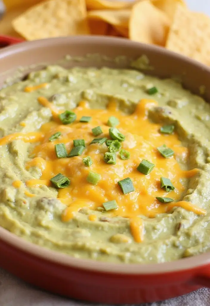 25 Hot Mexican Dip Recipes Perfect for Game Day - 22. Green Chile and Cheese Dip