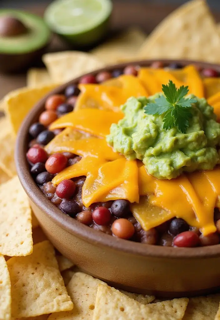 25 Hot Mexican Dip Recipes Perfect for Game Day - 23. Fiesta Bean Dip