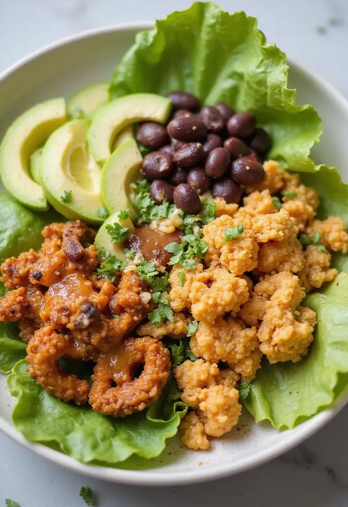 25 Mexican Cauliflower Rice Recipes for Low-Carb Meals 88 25 Mexican Cauliflower Rice Recipes for Low-Carb Meals - 16. Cauliflower Rice Taco Salad