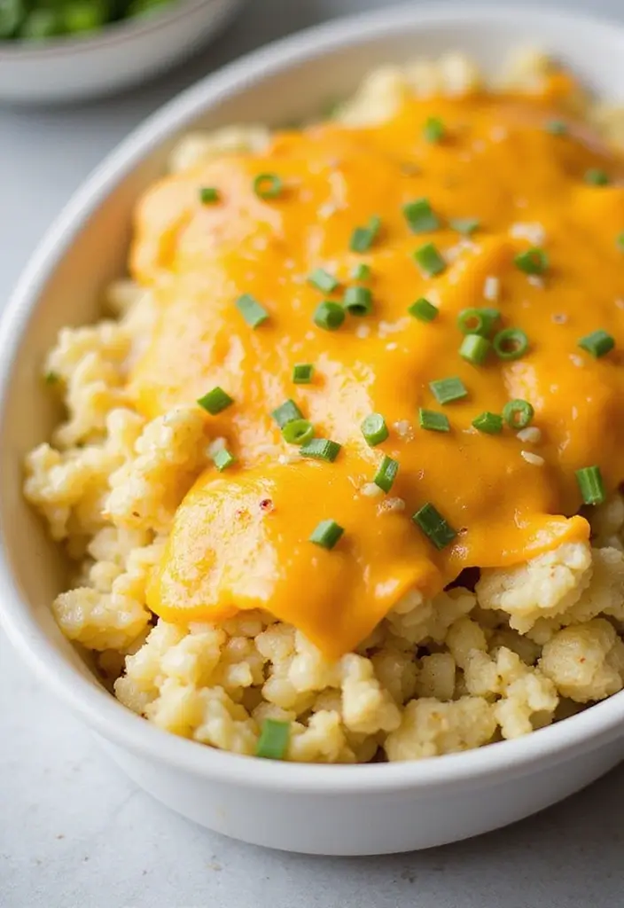 25 Mexican Cauliflower Rice Recipes for Low-Carb Meals 95 25 Mexican Cauliflower Rice Recipes for Low-Carb Meals - 17. Cheesy Cauliflower Rice Mexi-Bake