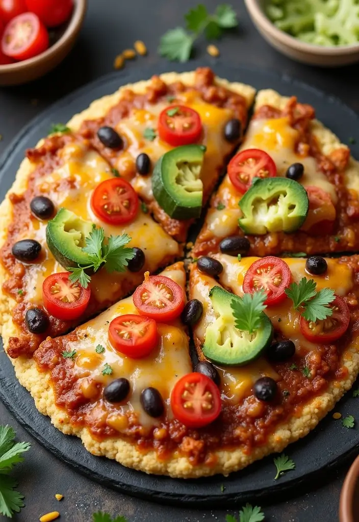 25 Mexican Cauliflower Rice Recipes for Low-Carb Meals 113 25 Mexican Cauliflower Rice Recipes for Low-Carb Meals - 21. Cauliflower Rice Mexican Pizza