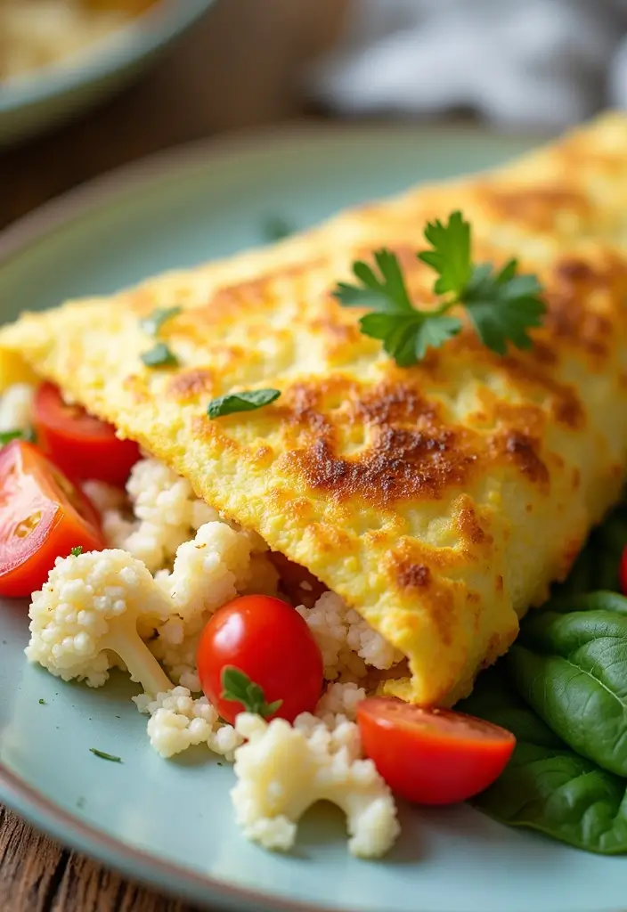 25 Mexican Cauliflower Rice Recipes for Low-Carb Meals 38 25 Mexican Cauliflower Rice Recipes for Low-Carb Meals - 8. Cauliflower Rice Mexican Omelette