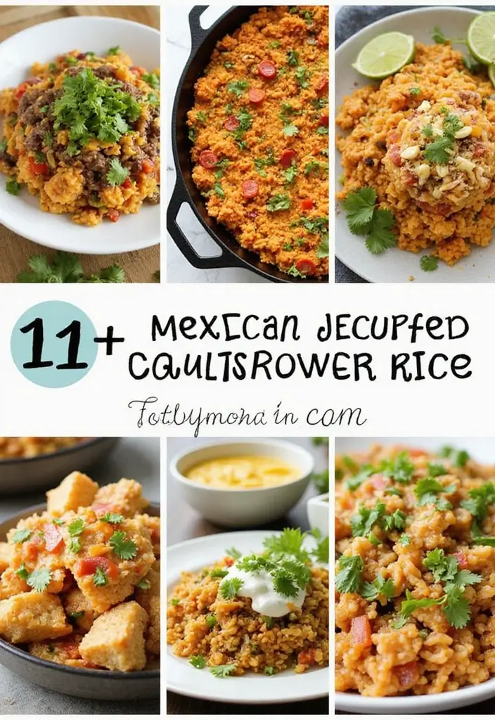 25 Mexican Cauliflower Rice Recipes for Low-Carb Meals 142 25 Mexican Cauliflower Rice Recipes for Low-Carb Meals - Conclusion
