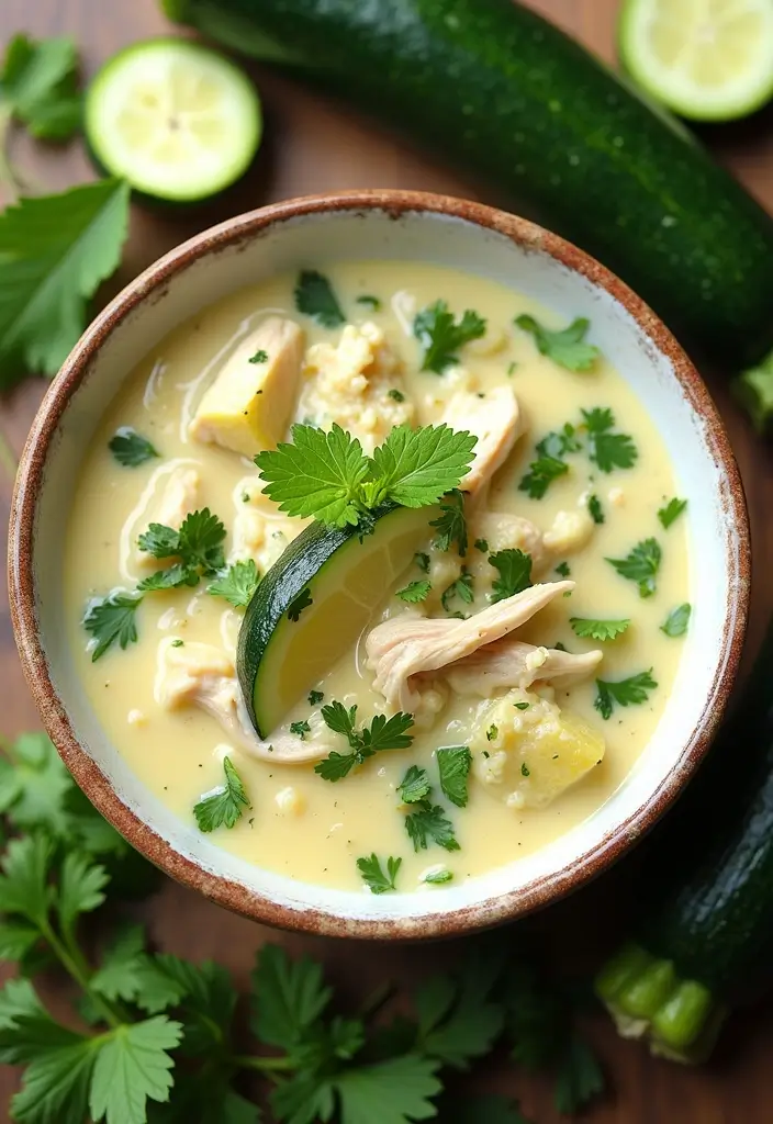 25 Mexican Chicken Soup Recipes to Warm You Up 65 25 Mexican Chicken Soup Recipes to Warm You Up - 13. Zucchini Chicken Soup