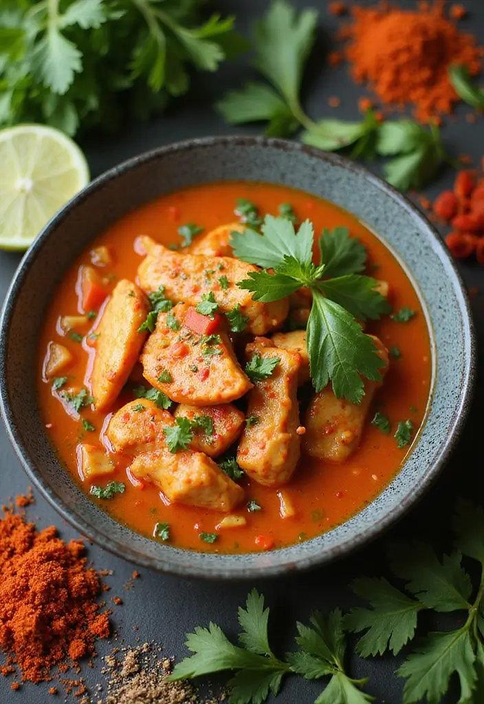 25 Mexican Chicken Soup Recipes to Warm You Up 70 25 Mexican Chicken Soup Recipes to Warm You Up - 14. Spicy Thai Chicken Soup