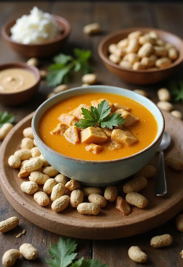 25 Mexican Chicken Soup Recipes to Warm You Up 129 25 Mexican Chicken Soup Recipes to Warm You Up - 23. Peanut Butter Chicken Soup