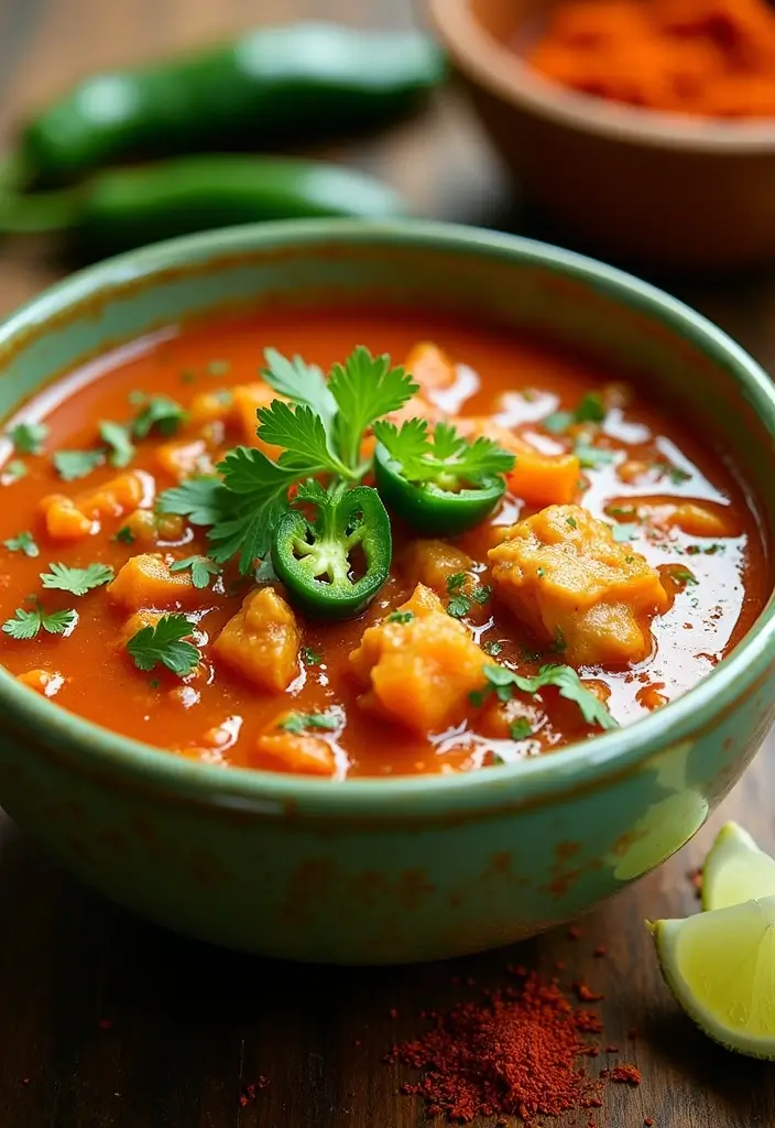 25 Mexican Chicken Soup Recipes to Warm You Up 33 25 Mexican Chicken Soup Recipes to Warm You Up - 7. Green Chile Chicken Soup