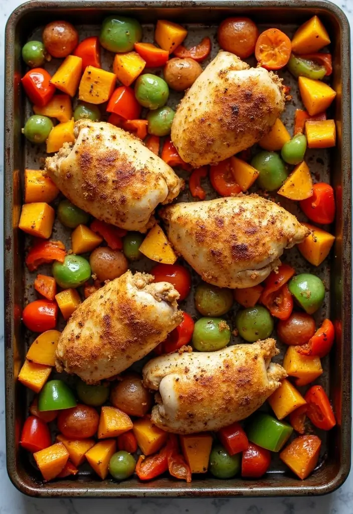 25 Mexican Chicken and Potato Recipes Full of Flavor - 4. One-Pan Mexican Chicken & Potatoes