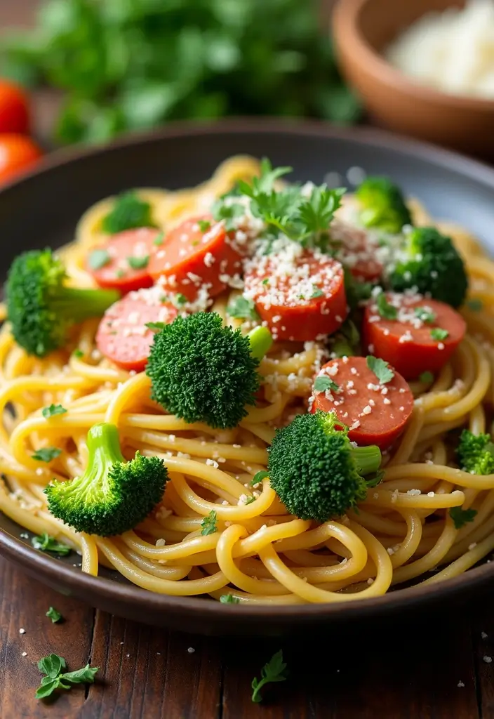 25 Mexican Chorizo Dinner Recipes for Bold Flavor 137 25 Mexican Chorizo Dinner Recipes for Bold Flavor - 23. Chorizo and Broccoli Pasta