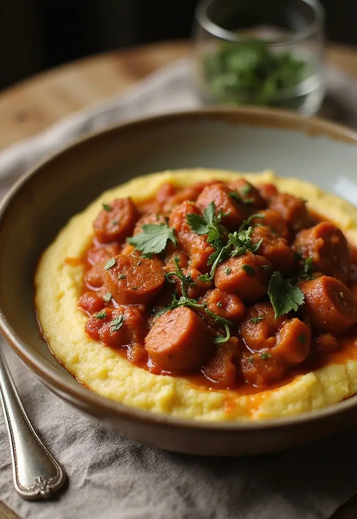 25 Mexican Chorizo Dinner Recipes for Bold Flavor 144 25 Mexican Chorizo Dinner Recipes for Bold Flavor - 24. Chorizo Ragu with Polenta
