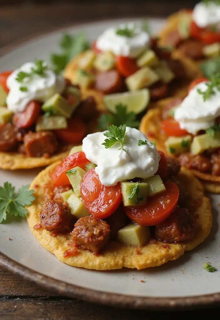 25 Mexican Chorizo Dinner Recipes for Bold Flavor 149 25 Mexican Chorizo Dinner Recipes for Bold Flavor - 25. Chorizo Tostadas