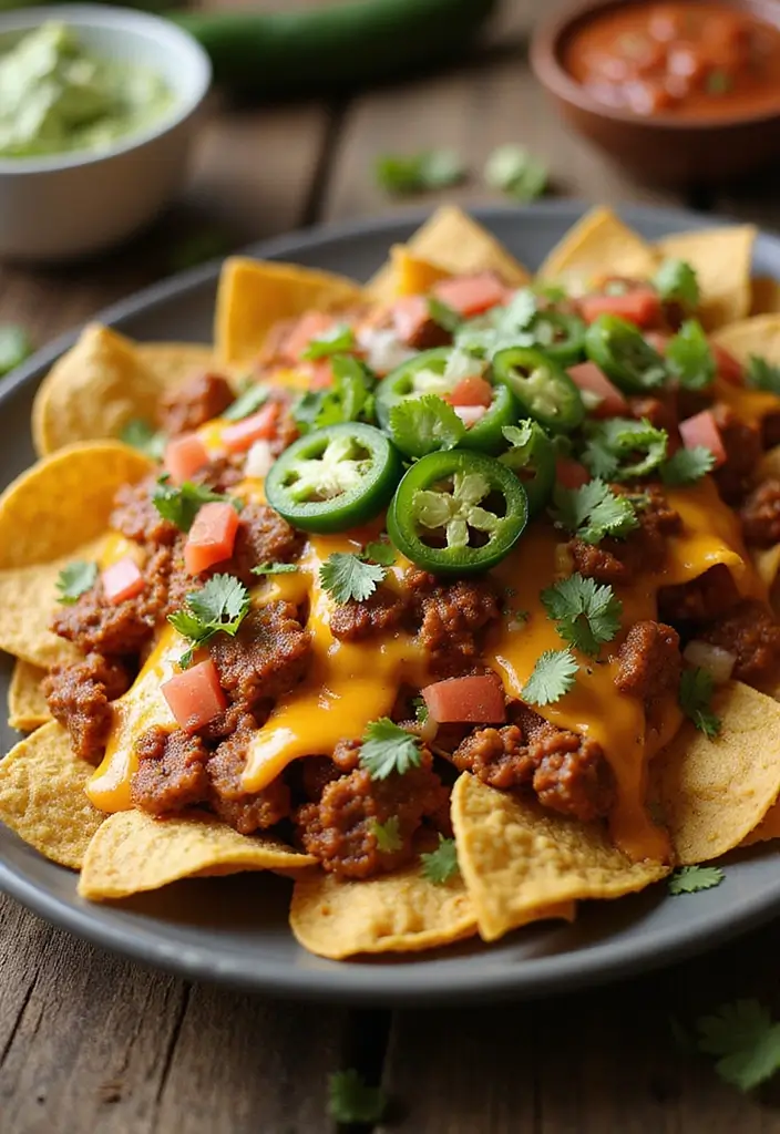 25 Mexican Chorizo Dinner Recipes for Bold Flavor 15 25 Mexican Chorizo Dinner Recipes for Bold Flavor - 3. Chorizo-Loaded Nachos
