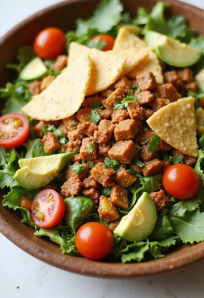 25 Mexican Chorizo Dinner Recipes for Bold Flavor 37 25 Mexican Chorizo Dinner Recipes for Bold Flavor - 7. Chorizo Taco Salad