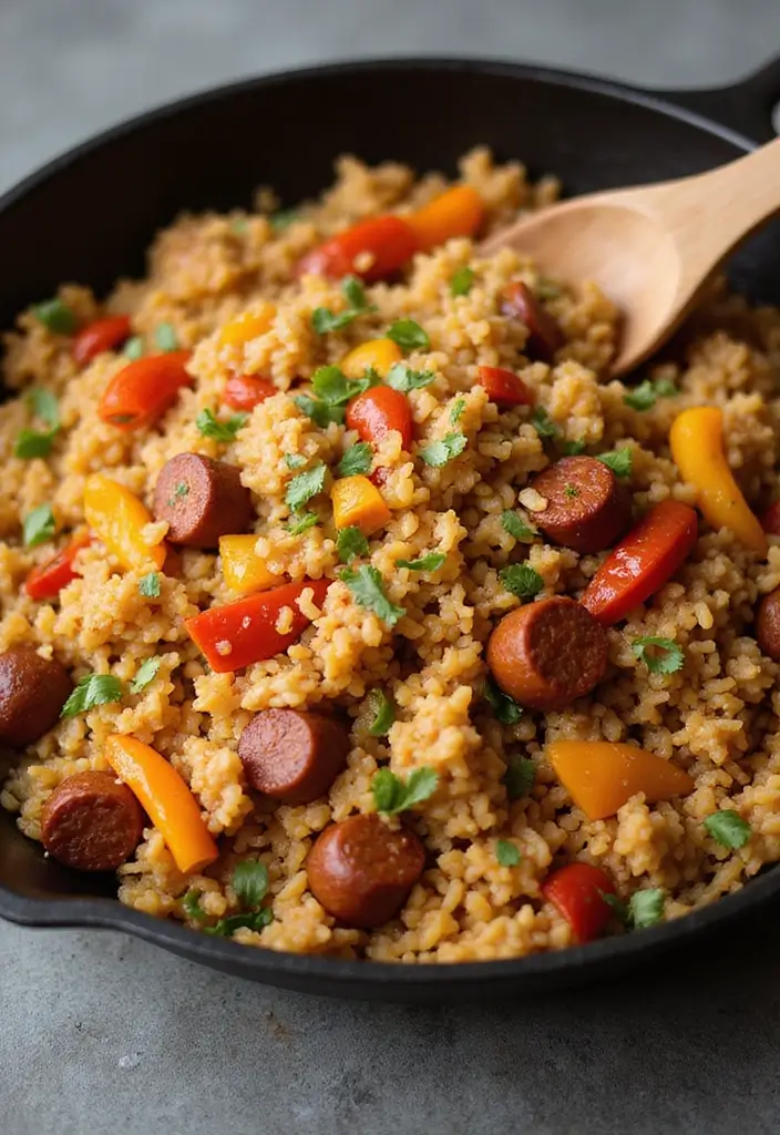 25 Mexican Chorizo Dinner Recipes for Bold Flavor 42 25 Mexican Chorizo Dinner Recipes for Bold Flavor - 8. One-Pan Chorizo and Rice