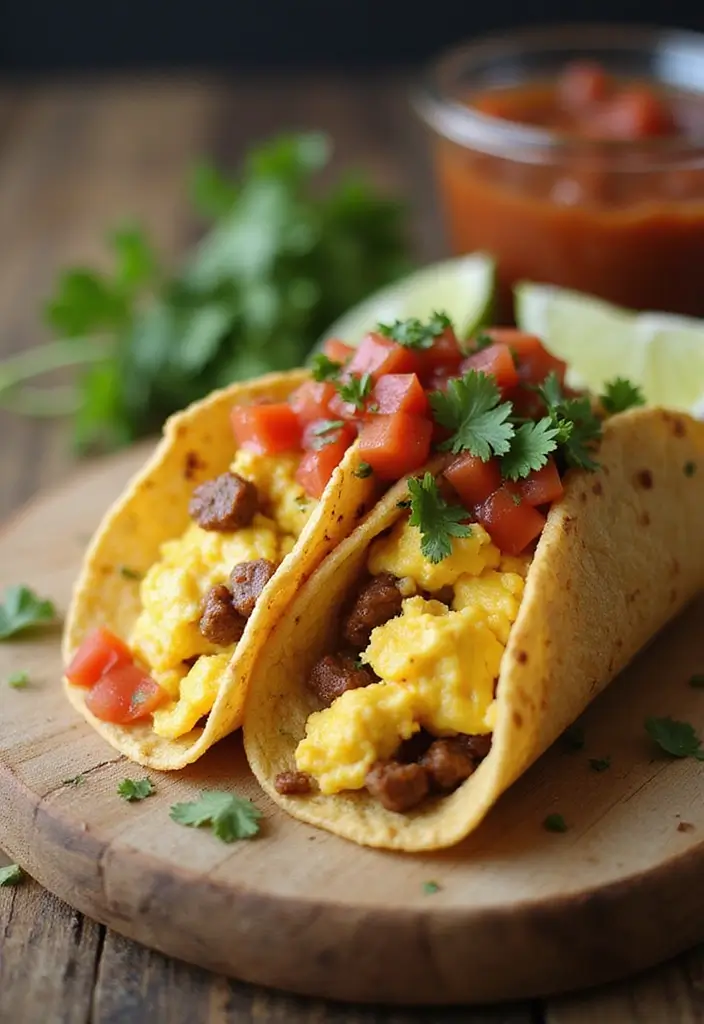 25 Mexican Chorizo Dinner Recipes for Bold Flavor 49 25 Mexican Chorizo Dinner Recipes for Bold Flavor - 9. Chorizo and Egg Breakfast Tacos