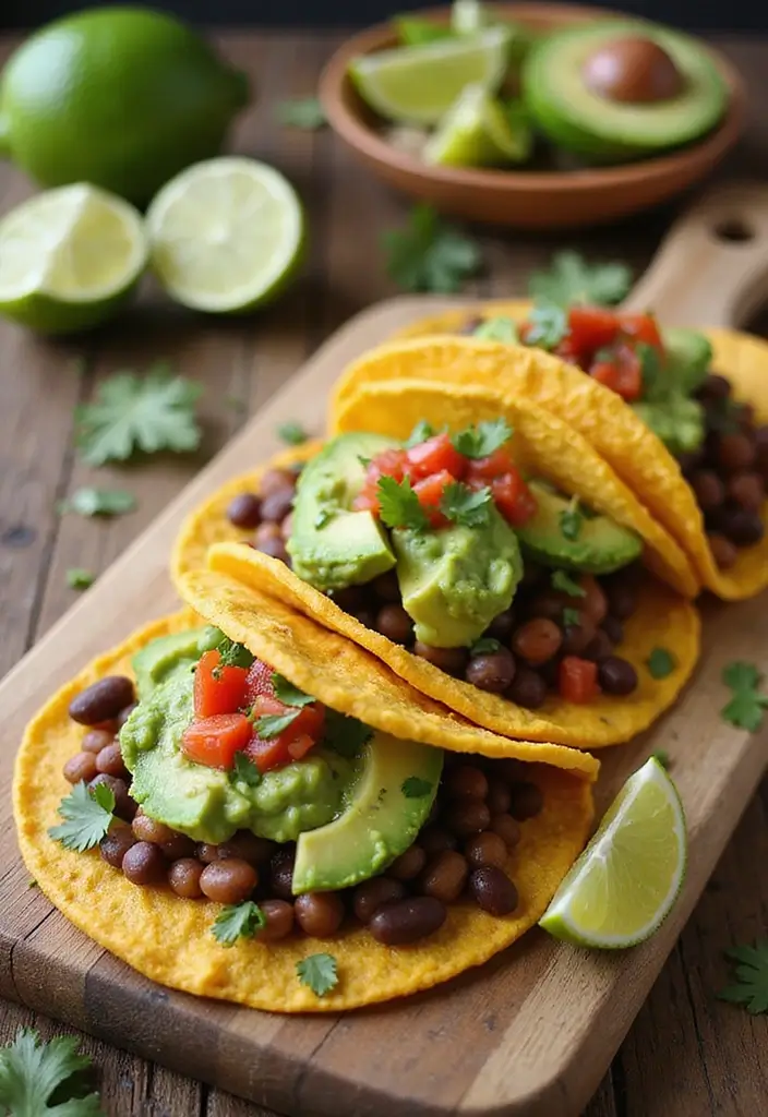 25 Mexican Pinto Bean Recipes for Everyday Cooking - 1. Pinto Bean Tacos with Avocado Salsa