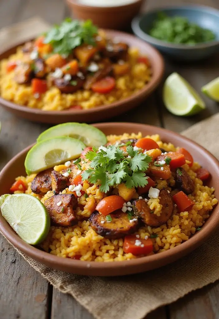 25 Mexican Recipes for a Crowd That Everyone Will Love 125 25 Mexican Recipes for a Crowd That Everyone Will Love - 25. Fajita Rice Bowls