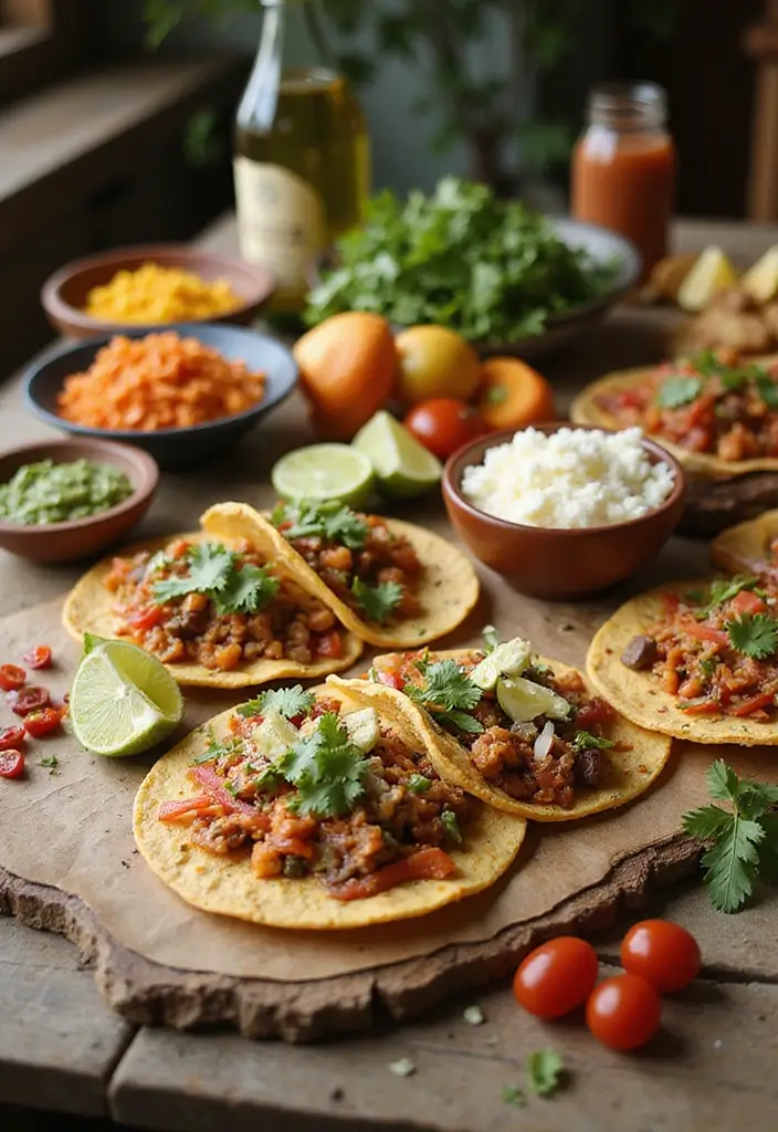 25 Mexican Recipes for a Crowd That Everyone Will Love 13 25 Mexican Recipes for a Crowd That Everyone Will Love - 3. Beef Tacos Bar