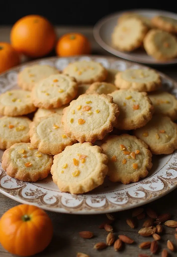 25 Traditional Mexican Wedding Cookie Recipes You’ll Love - 18. Orange Cardamom Mexican Wedding Cookies