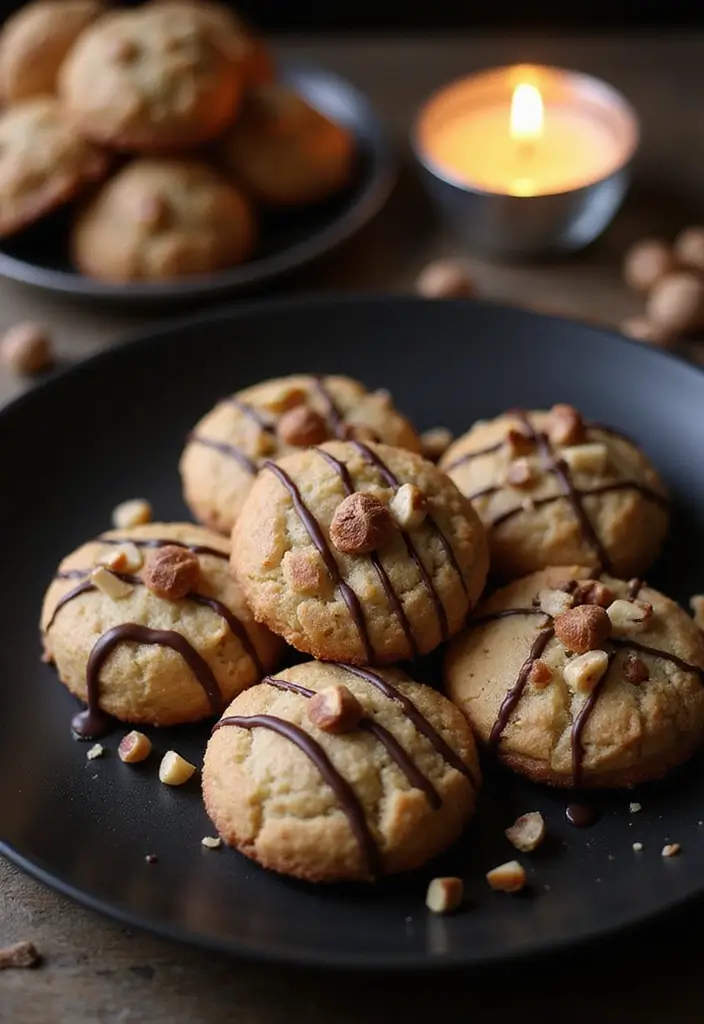 25 Traditional Mexican Wedding Cookie Recipes You’ll Love - 9. Hazelnut Praline Mexican Wedding Cookies