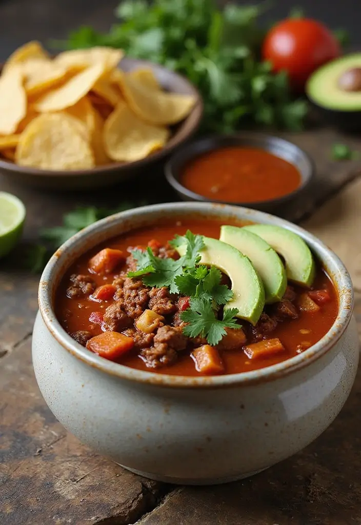 26 Healthy Ground Beef Mexican Recipes for Busy Nights - 4. Spicy Beef Taco Soup