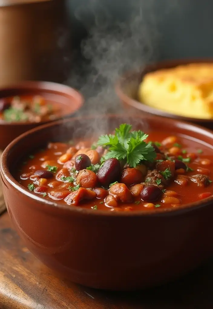 27 Easy Mexican Ground Beef Recipes for Weeknight Meals 66 27 Easy Mexican Ground Beef Recipes for Weeknight Meals - 12. Beef and Bean Chili